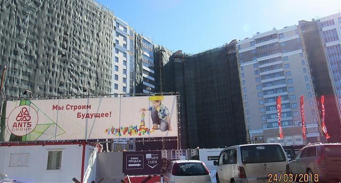ЖК Прайм тайм - фасадные работы, вид с улицы Викторенко, фото 1 Квартирный контроль