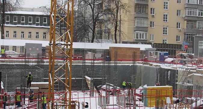 ЖК The Mostman (Мостман), монолитные работы - вид с Большой Андроньевской улицы, фото 3 Квартирный контроль