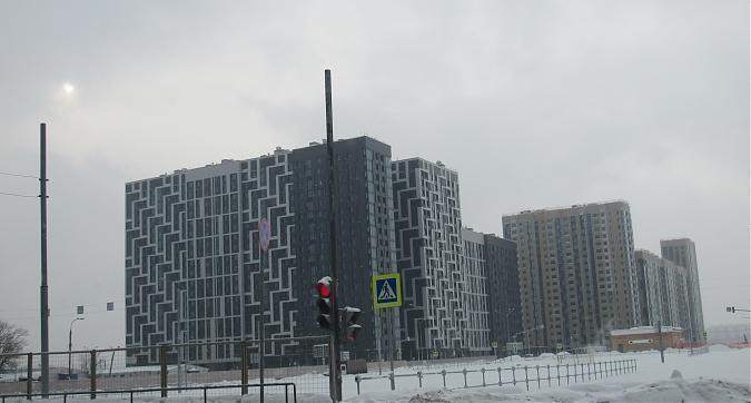 ЖК Город на реке Тушино - 2018 - вид с Проектируемого проезда №5484, фото 1 Квартирный контроль