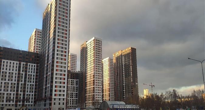 ЖК Оранж Парк, вид с ул. Строителей, фото 2 Квартирный контроль