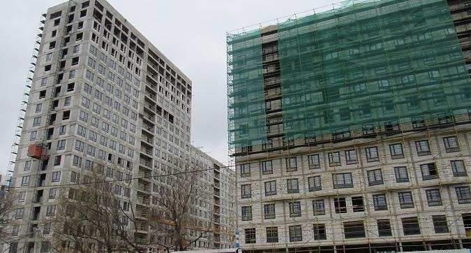 ЖК Green Park (ЖК Грин Парк) - вид с Березовой Аллеи на 2-й блок Квартирный контроль