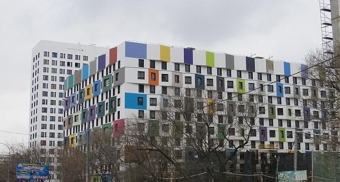ЖК Green Park (ЖК Грин Парк) - вид с Березовой Аллеи на 1-й блок Квартирный контроль