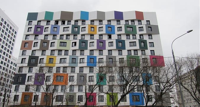 ЖК Green Park (ЖК Грин Парк) - вид с Березовой Аллеи на 1-й блок Квартирный контроль