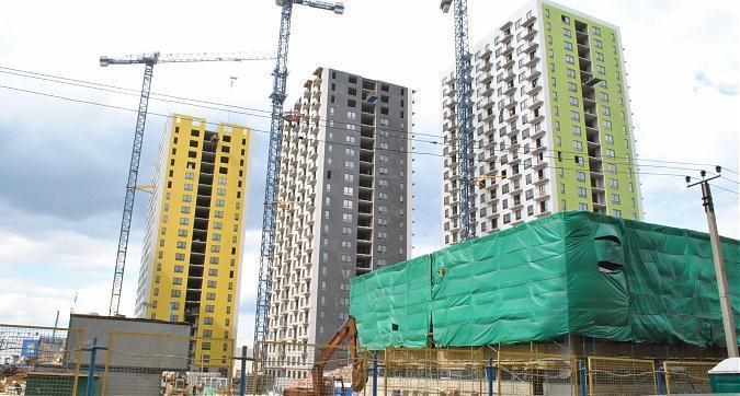 ЖК Новокуркино - вид на строящийся жилой комплекс с западной стороны Квартирный контроль