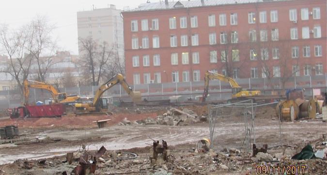 ЖК CITY PARK (Сити парк) - подготовка территории к строительству нового корпуса , вид со строны Шмитовского проезда, фото 1 Квартирный контроль