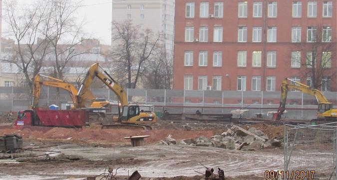 ЖК CITY PARK (Сити парк) - подготовка территории к строительству нового корпуса , вид со строны Шмитовского проезда, фото 3 Квартирный контроль