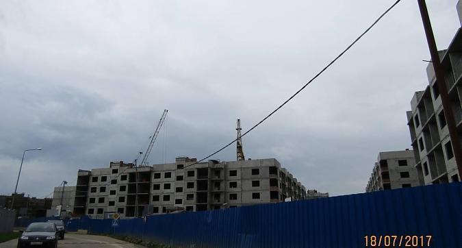 ЖК Нахабино Ясное - вид на строящийся жилой комплекс со стороны Садовой улицы Квартирный контроль