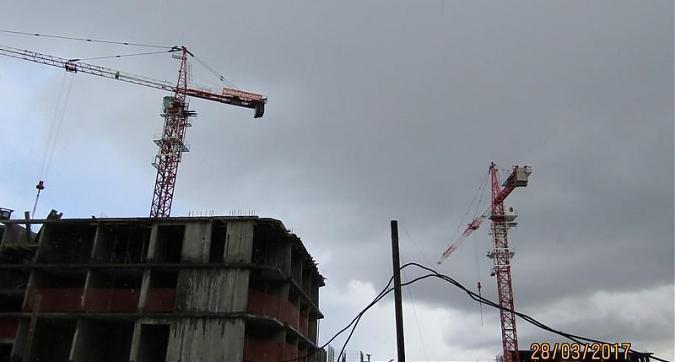 ЖК Новоснегирёвский - вид на корпус 13 с северной стороны Квартирный контроль