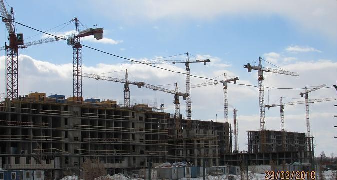 ЖК Пригород лесное, 2-й этап строительства - монолитные работы, вид с восточной стороны, фото 7 Квартирный контроль