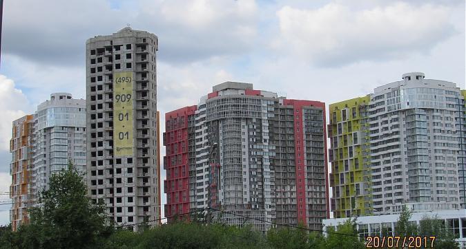 ЖК Крылатский - вид с Рублевского шоссе  Квартирный контроль
