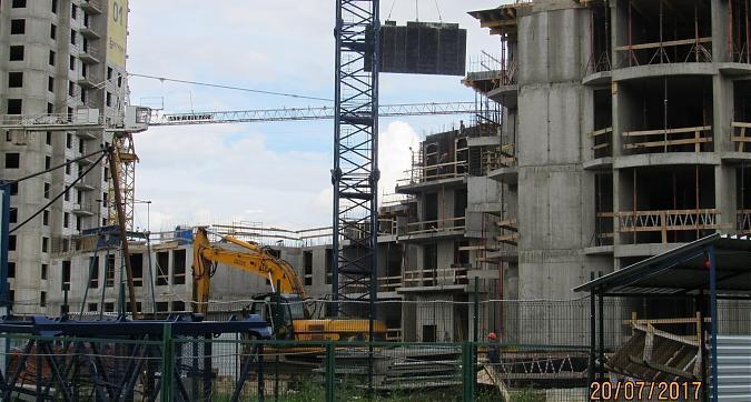 ЖК Крылатский - вид с Рублевского шоссе на 4-й корпус Квартирный контроль