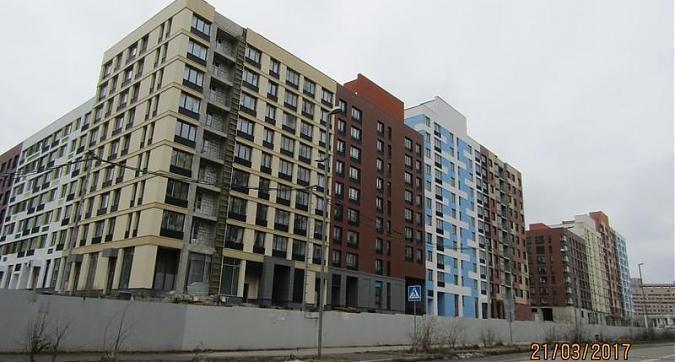 ЖК Микрогород В лесу - вид на корпус 15 и 13 со стороны Лесной улицы Квартирный контроль