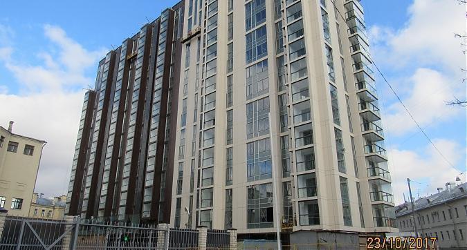 ЖК Басманный 5, фасадные работы - вид с Рязанского переулка, фото 1 Квартирный контроль