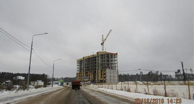 ЖК Опалиха Парк - вид на корпус 1 с северной стороны Квартирный контроль