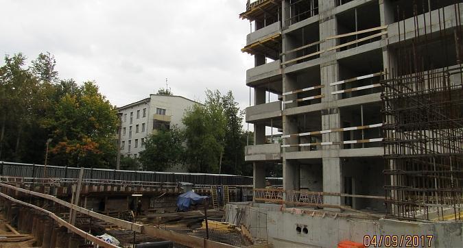 ЖК Меридиан-дом. Лидер в Царицыно (Дом на Кантемировской), монолитные работы - вид со стороны Кавказского бульвара, фото 3 Квартирный контроль