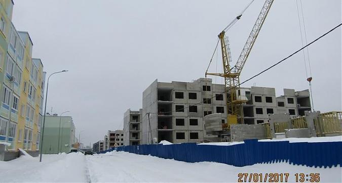 ЖК Нахабино Ясное - вид на комплекс со стороны Садовой улицы Квартирный контроль