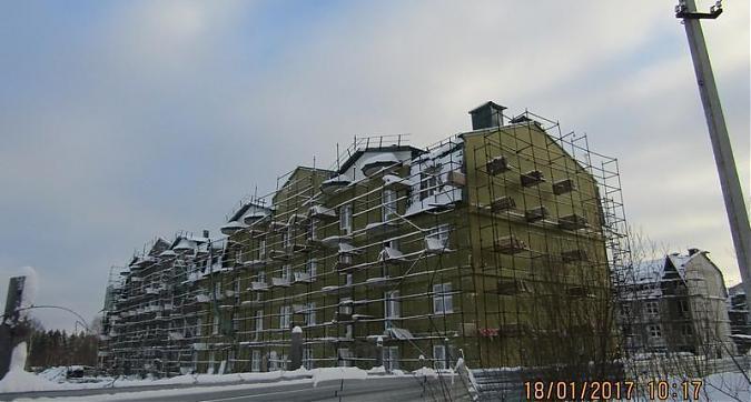 ЖК Квартал в Лесном - вид на корпус 1 со стороны Советской улицы Квартирный контроль