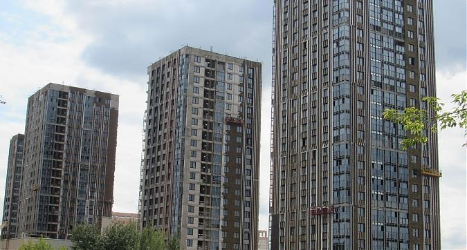 ЖК Лесопарковый, общий вид на корпуса 3, 2, 1, вид с западной стороны, фото - 7 Квартирный контроль