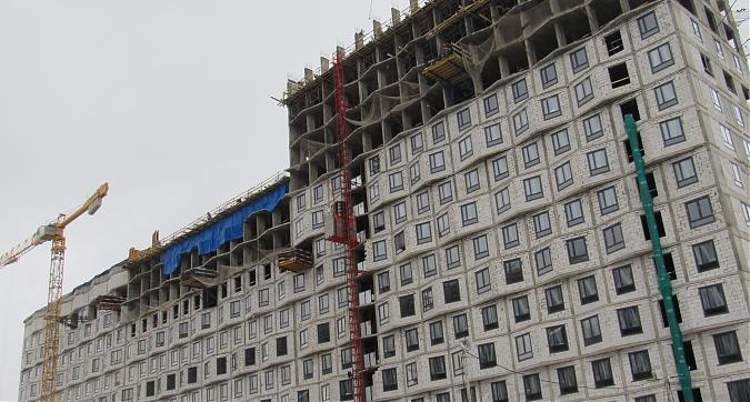 Вид с улицы Березовая аллея на ЖК Green Park (ЖК Грин Парк) Квартирный контроль