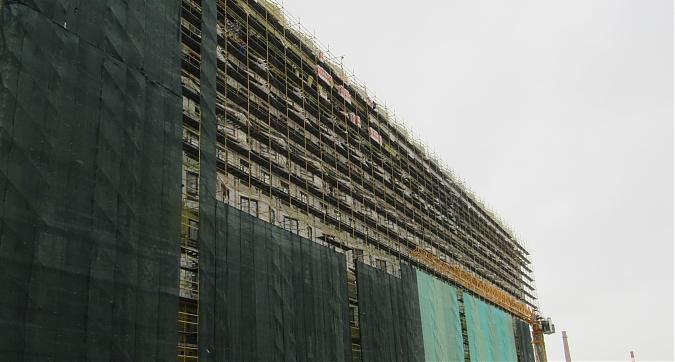 Вид с улицы Березовая аллея на ЖК Green Park (ЖК Грин Парк) Квартирный контроль