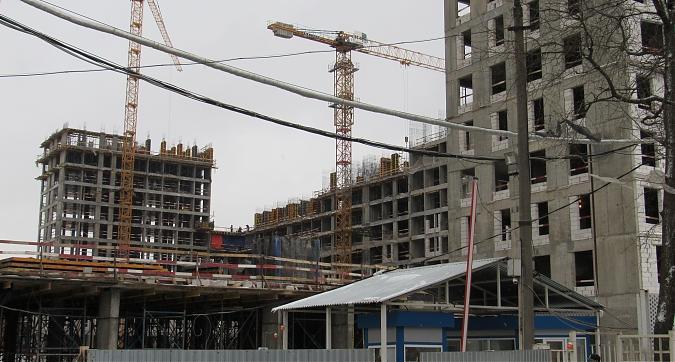 Вид с улицы Березовая аллея на ЖК Green Park (ЖК Грин Парк) Квартирный контроль