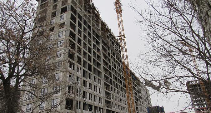 Вид с улицы Березовая аллея на ЖК Green Park (ЖК Грин Парк) Квартирный контроль