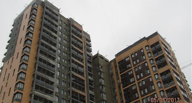 ЖК Родной город. Каховская, 2-й корпус - вид с Внутреннего проезда Квартирный контроль
