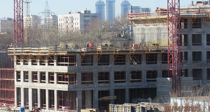 ЖК Западный порт, монолитные работы - вид со стороны Заречной улицы, фото 3 Квартирный контроль