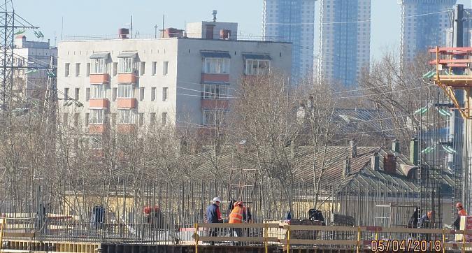 ЖК Западный порт, монолитные работы - вид со стороны Заречной улицы, фото 5 Квартирный контроль