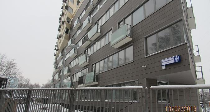 Жилой дом на улице Коминтерна - фасадные работы, вид со стороны улицы Коминтерна, фото 7 Квартирный контроль