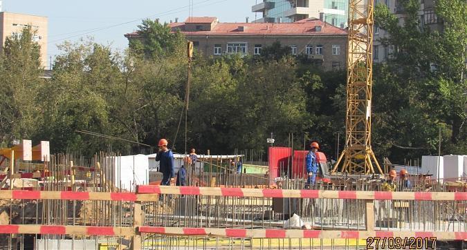 ЖК Лефортово Парк, монолитные работы - вид с проезда Завода Серп и Молот, фото 4 Квартирный контроль
