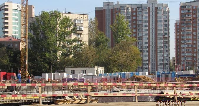 ЖК Лефортово Парк, монолитные работы - вид с проезда Завода Серп и Молот, фото 5 Квартирный контроль