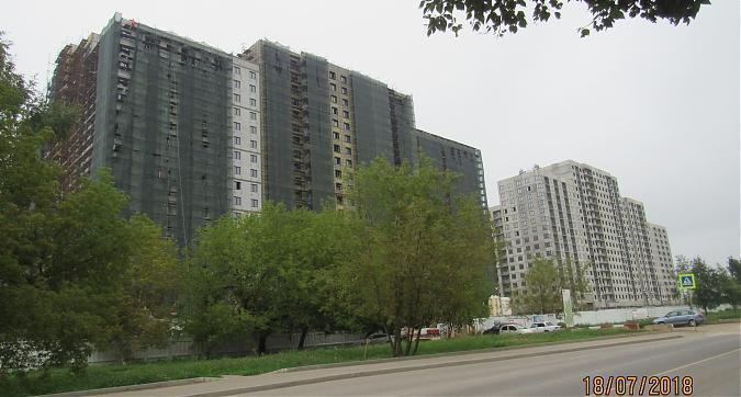 ЖК Лучи, 2 и 1 корпуса - вид с улицы Производственная Квартирный контроль