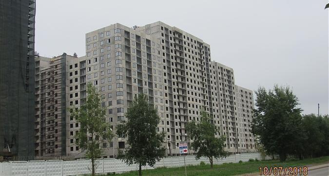 ЖК Лучи, 1-й корпус - вид с улицы Производственная Квартирный контроль