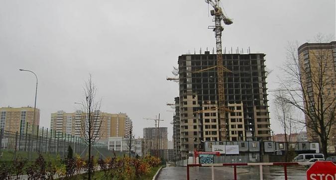 ЖК Центральный - вид на корпус 16 со стороны Дирижабельной улицы Квартирный контроль