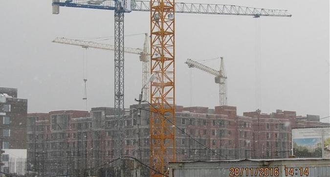 ЖК Императорские Мытищи - вид на стройку Квартирный контроль