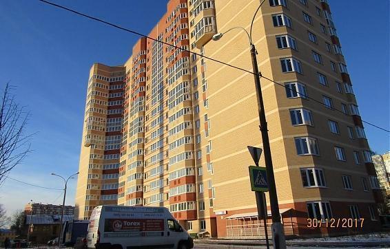 ЖК На ул. Школьная, 7 - вид на придомовую территорию со стороны Школьной улицы, фото 3 Квартирный контроль