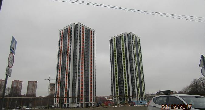 ЖК Левобережный - вид на корпуса 24.1 и 24.2 с южной стороны Квартирный контроль
