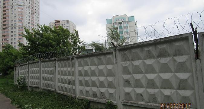 Планируемое место строительства ЖК Дом на Дегунинской - вид со стороны Дегунинской улицы Квартирный контроль