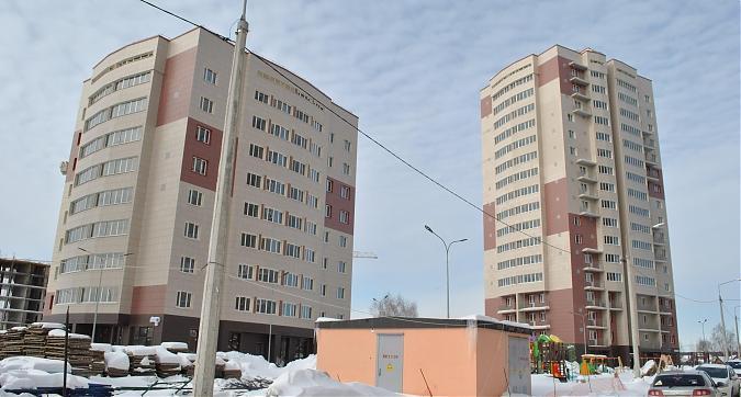 ЖК Берег Скалбы 2 - вид на корпуса 2 и 3 с восточной стороны Квартирный контроль