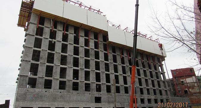 МФК Пресня Сити - вид на центральную башню со стороны Ходынской улицы Квартирный контроль