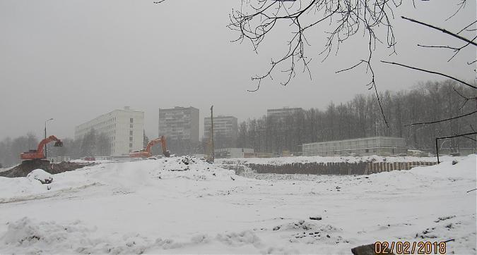 ЖК Мичуринский проспект, 56 - строительная площадка, вид со стороны Мичуринского проспекта, фото 4 Квартирный контроль