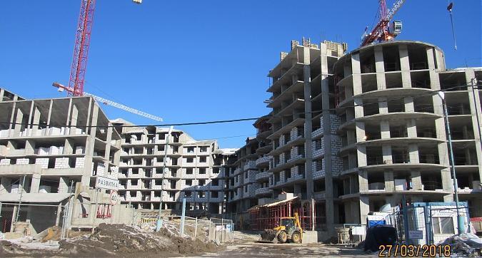 ЖК Up квартал Римский - монолитные работы, вид с западной стороны, фото 4 Квартирный контроль