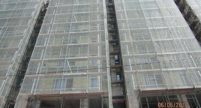 ЖК Янтарь-Apartments (Комплекс апартаментов Янтарь-Apartments), фасадные работы - вид с Левобережной улицы, фото 5 Квартирный контроль