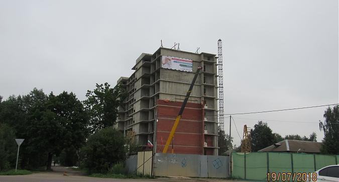 ЖК Времена года (Мелодия), 6-й корпус - монолитные работы, вид с улицы Пролетарская, фото 1 Квартирный контроль