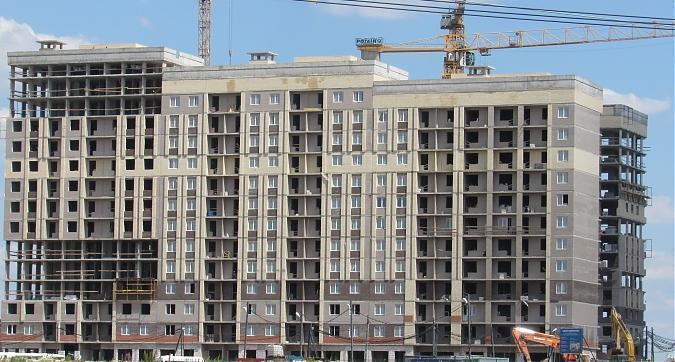 ЖК Остафьево, корпус 1, вид со стороны Остафьевского шоссе, фото - 1 Квартирный контроль