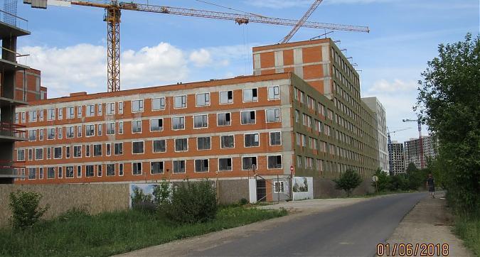 ЖК Первый Квартал, г. Видное (ЖК Брусника), 1-й корпус - вид с восточной стороны, фото 3 Квартирный контроль