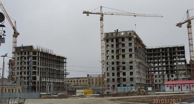 ЖК Петр 1 - вид на комплекс с проезда Завода Серп и Молот Квартирный контроль