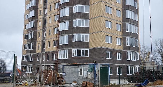 ЖК Ольховка, дом № 4б, вид с улицы Текстильная Квартирный контроль