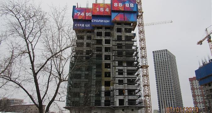 ЖК Сердце столицы, корпус 6, монолитные работы, вид с 1-го Силикатного проезда, фото - 5 Квартирный контроль